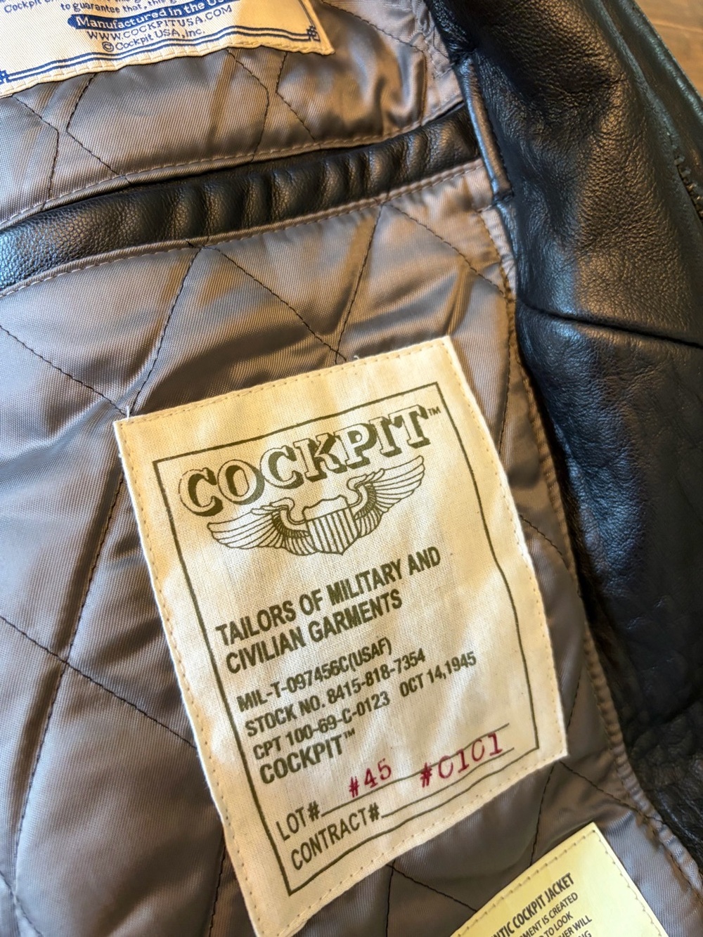 Type A-2 Flight Jacket , Cockpit Army Air Force, Size Small EXCELLENT pin Up - Picture 14 of 16